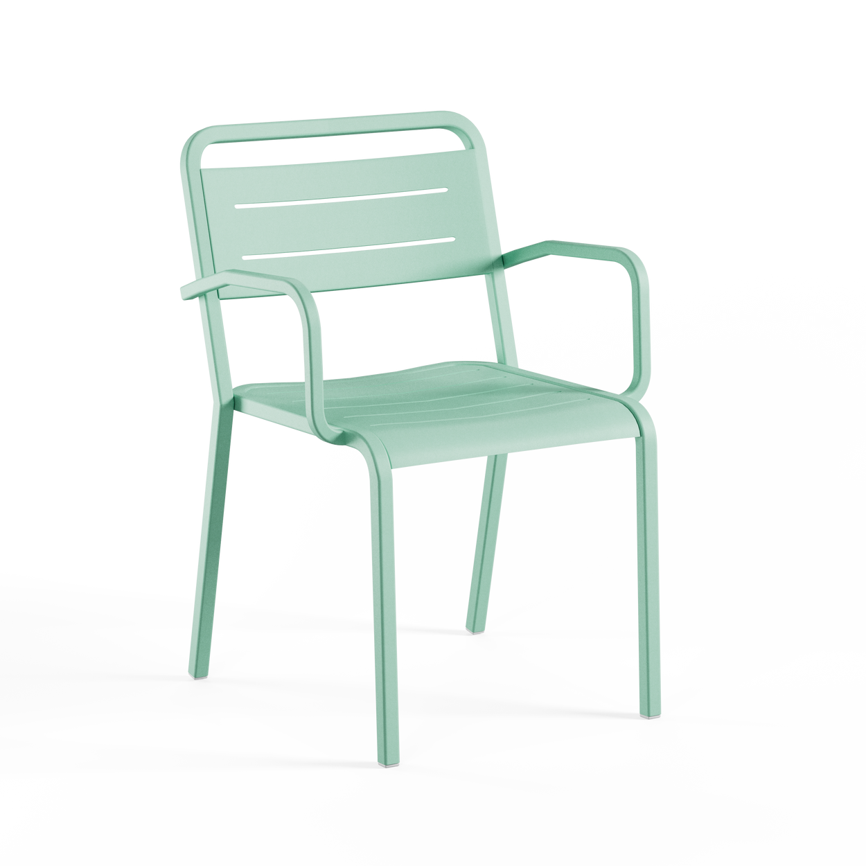 Urban armchair Aluminium / 2 stuks