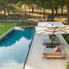 Mauroo - Chaise longue - White