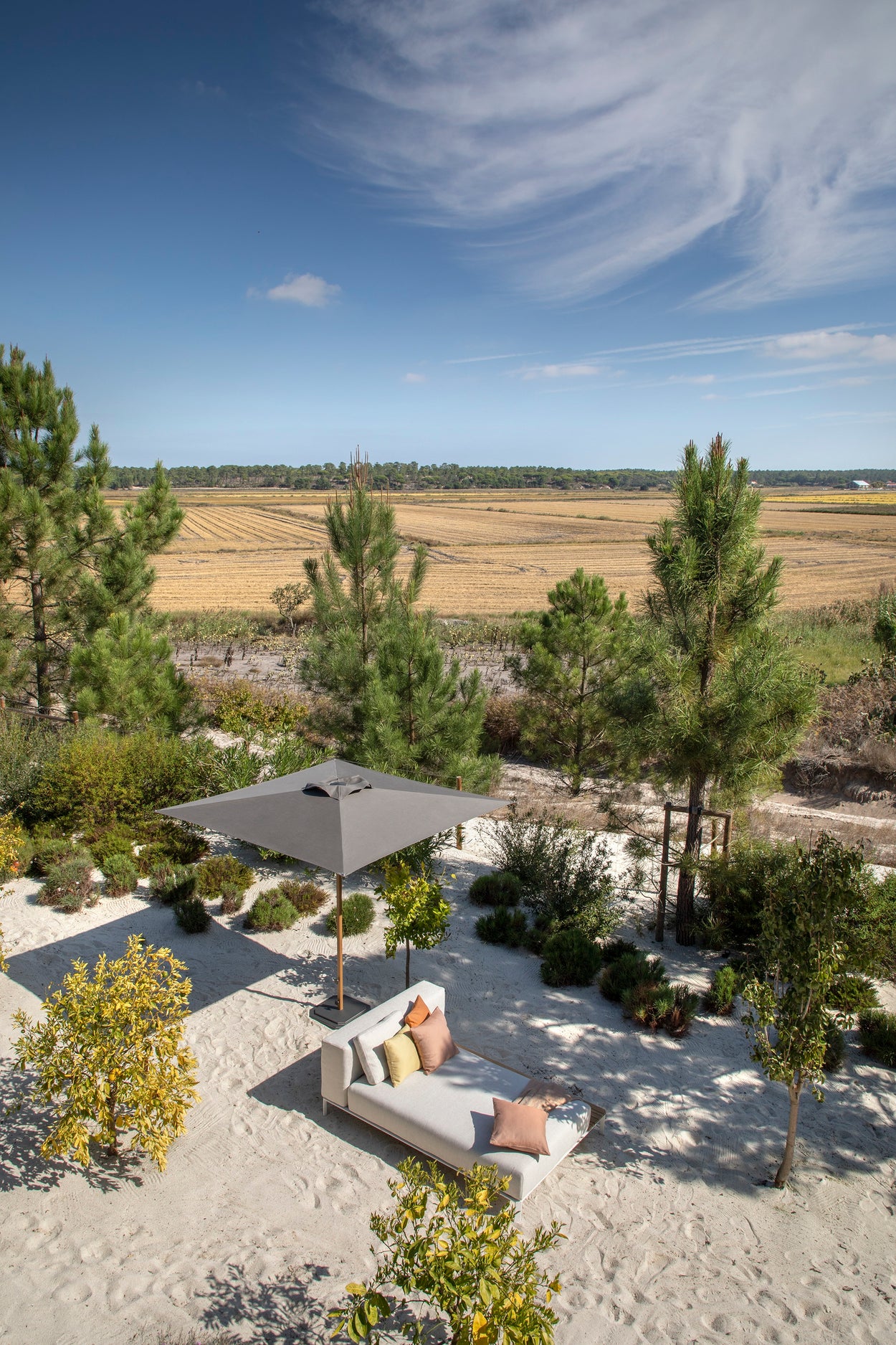 Mauroo - Chaise longue - White