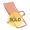 Bahama Deck chair - Rood/geel