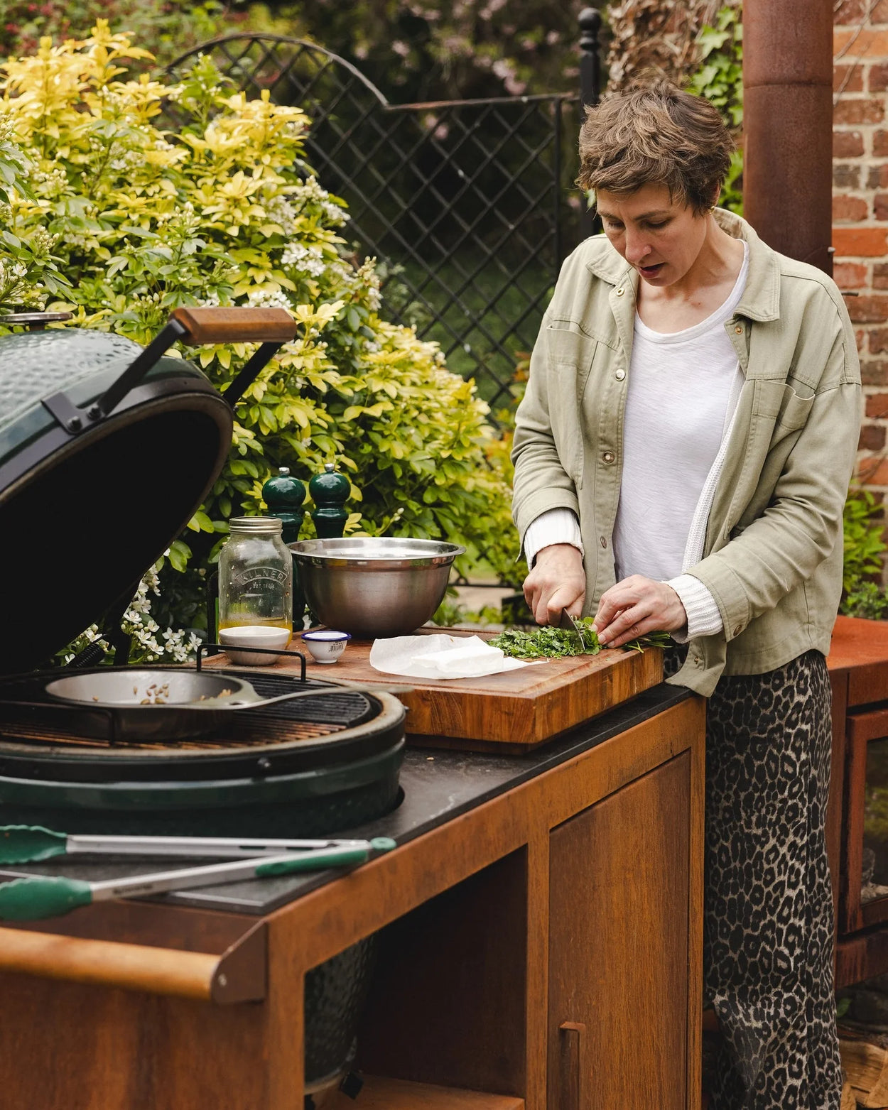 Corten steel Kitchen