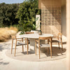 Como - Organic dining table Ø160