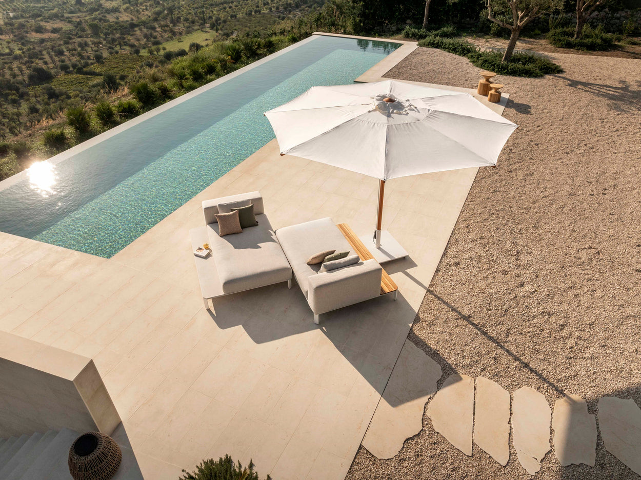 Mauroo - Chaise longue - White