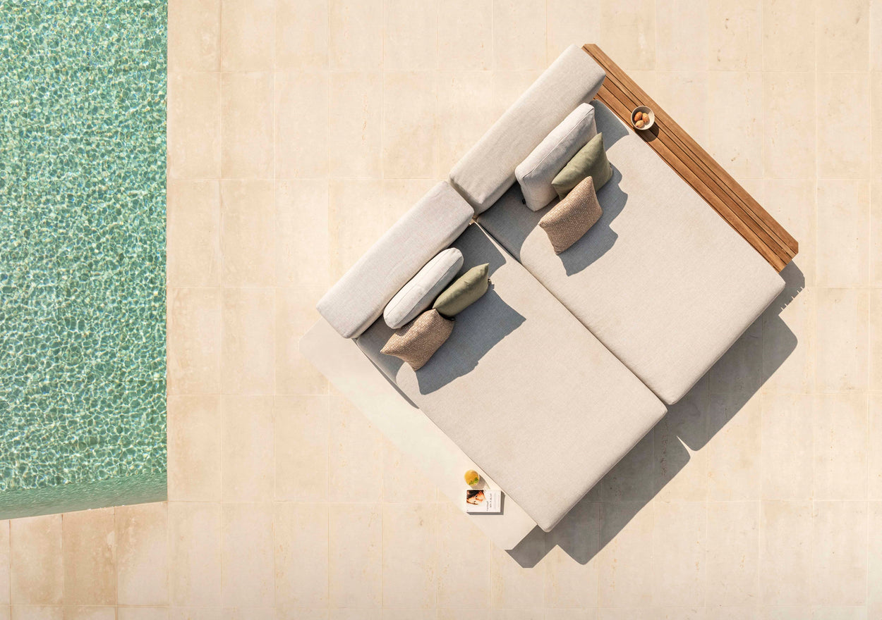 Mauroo - Chaise longue - White