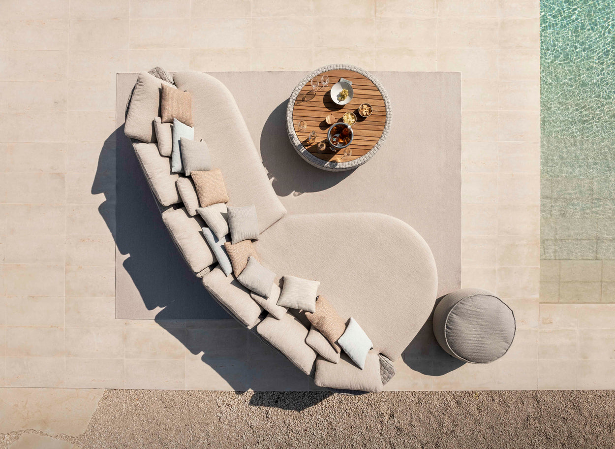 Tondo - Modular organic Sofa island - Left arm