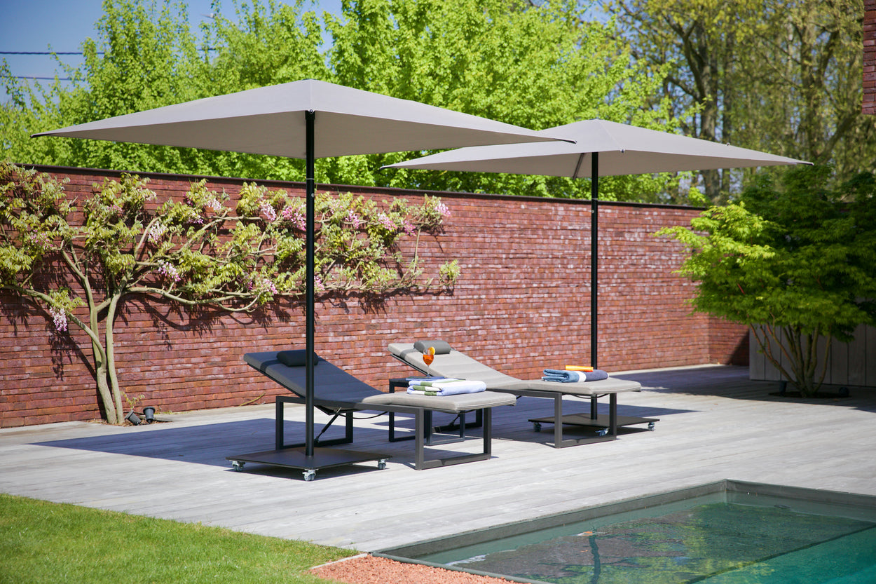 Nata Standaard - stokparasol - Vierkant