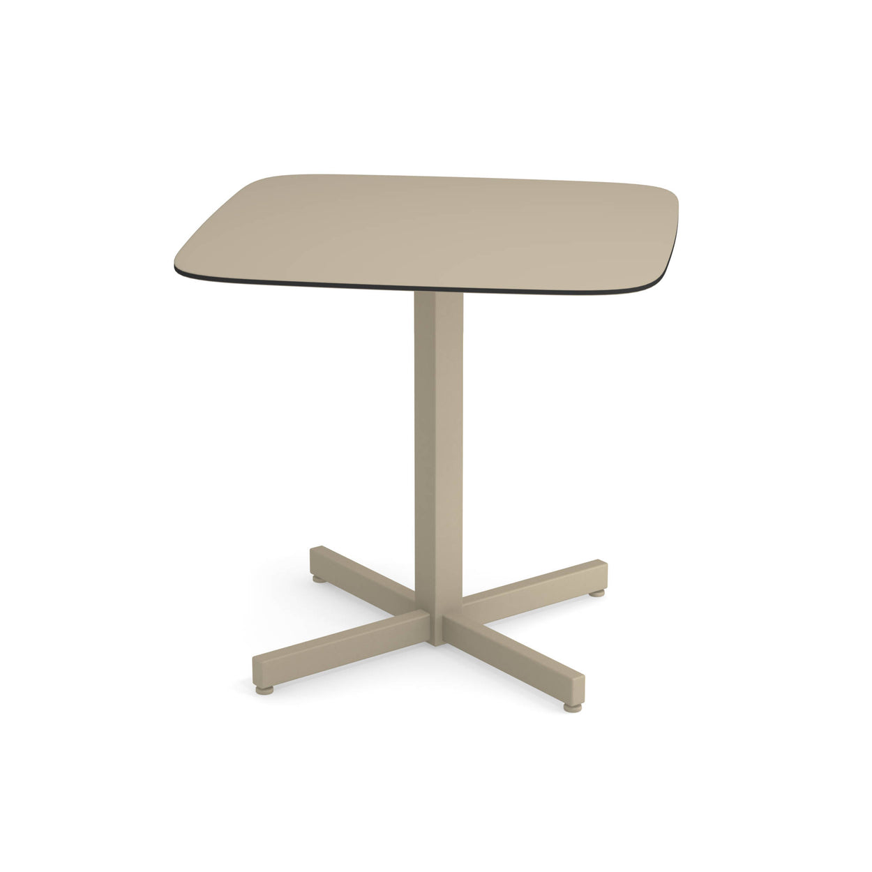 Shine table vierkant Aluminium