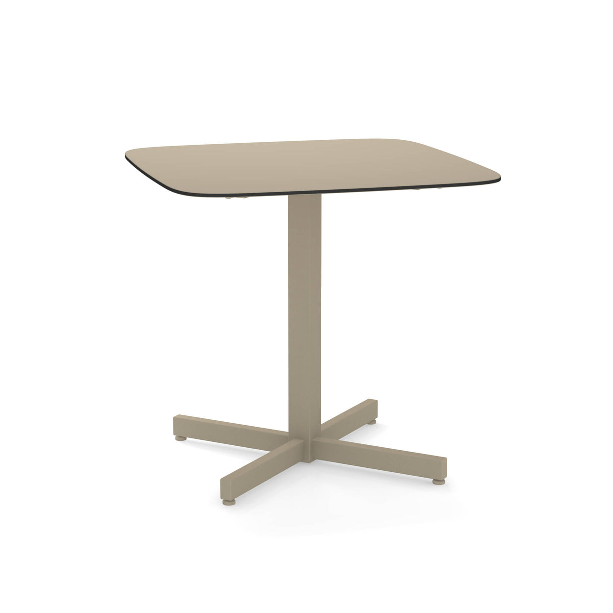 Shine table vierkant Aluminium