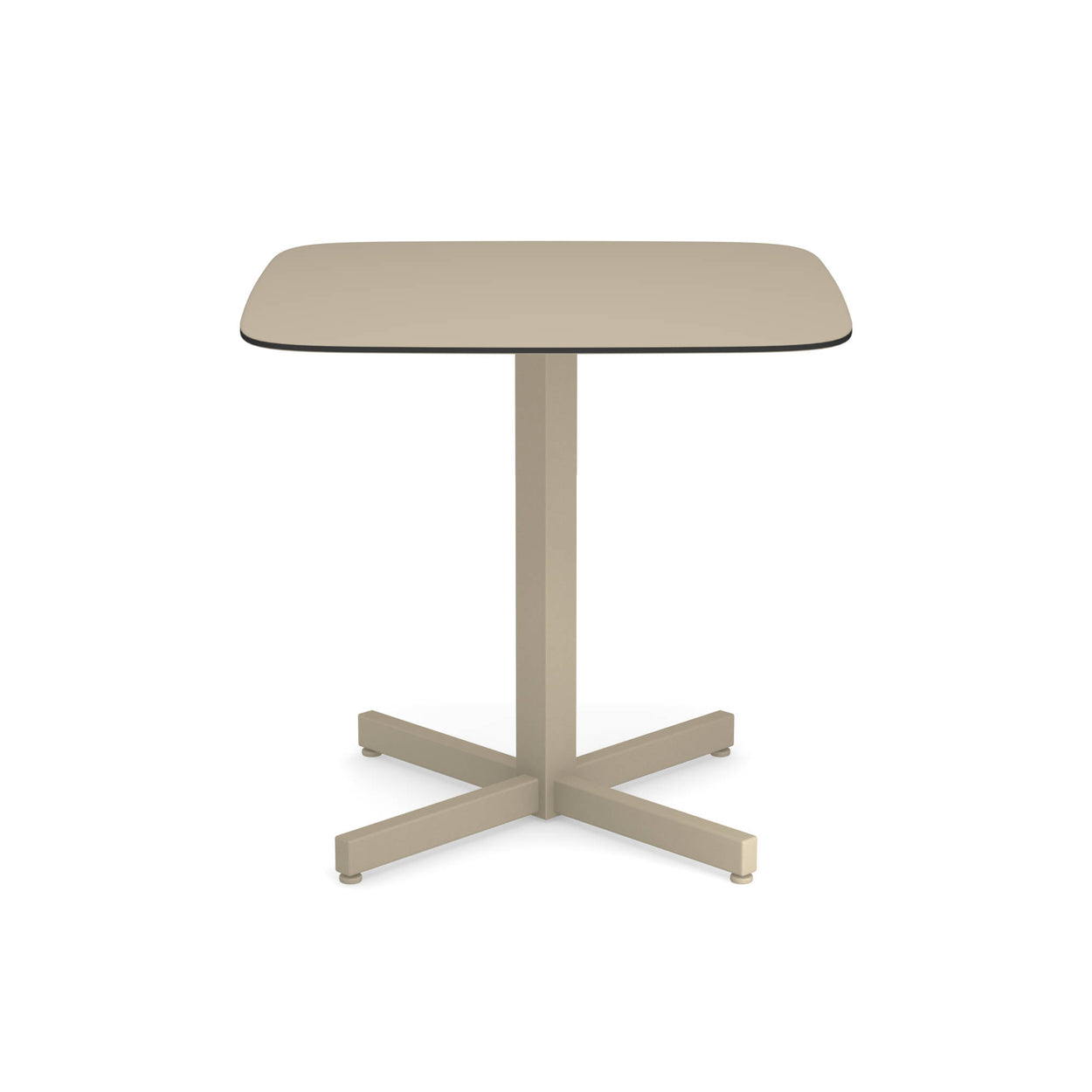 Shine table vierkant Aluminium