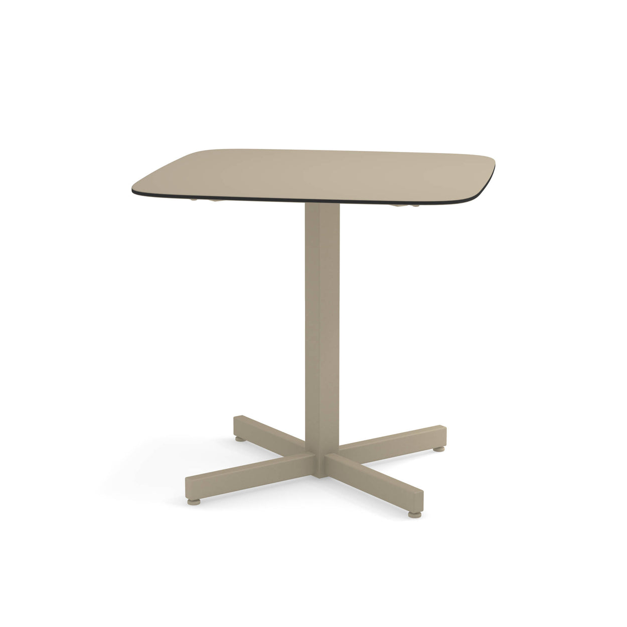 Shine table vierkant Aluminium