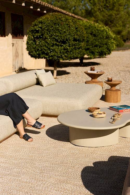Como - Round nesting coffee table Ø90