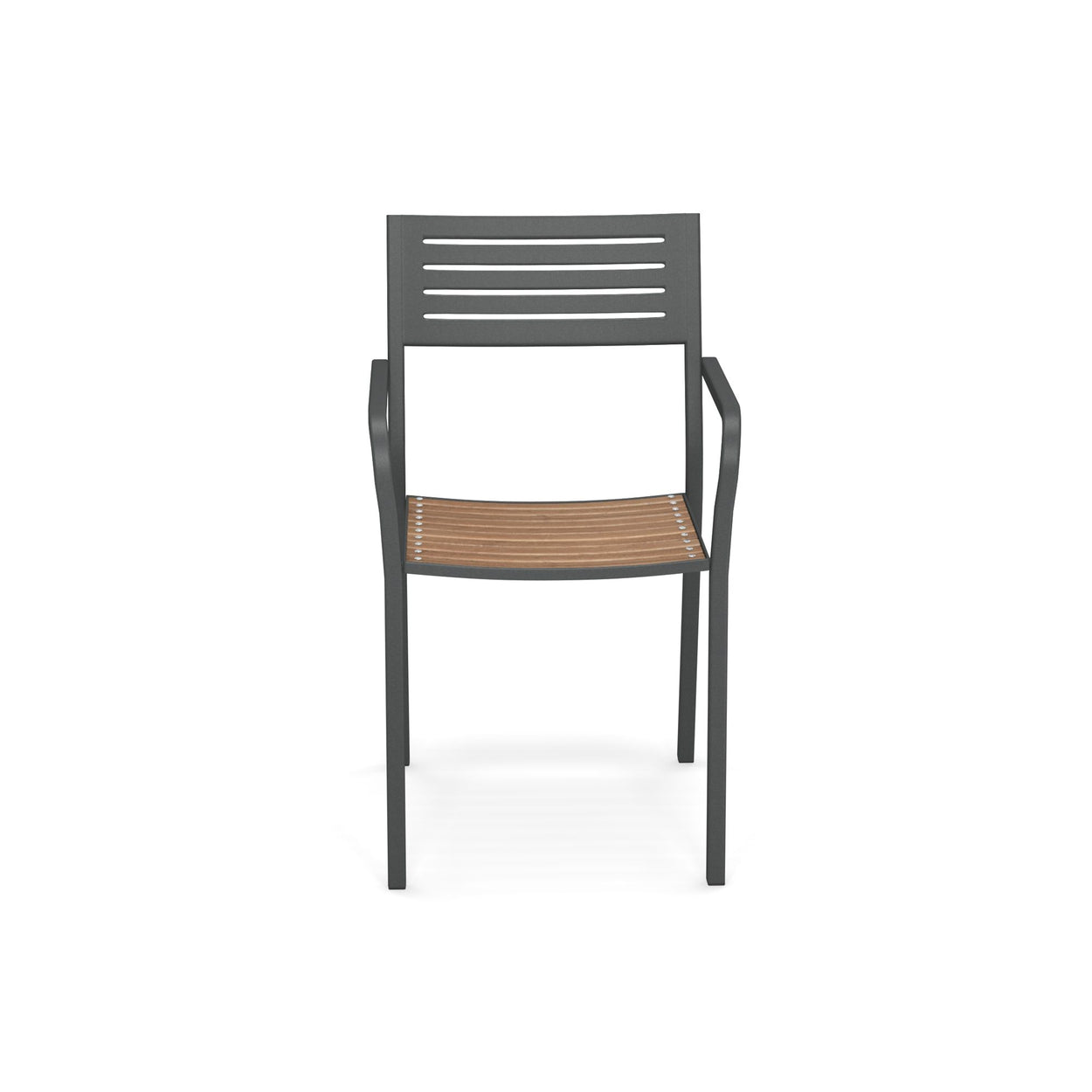 Segno armchair + teak / 2 stuks