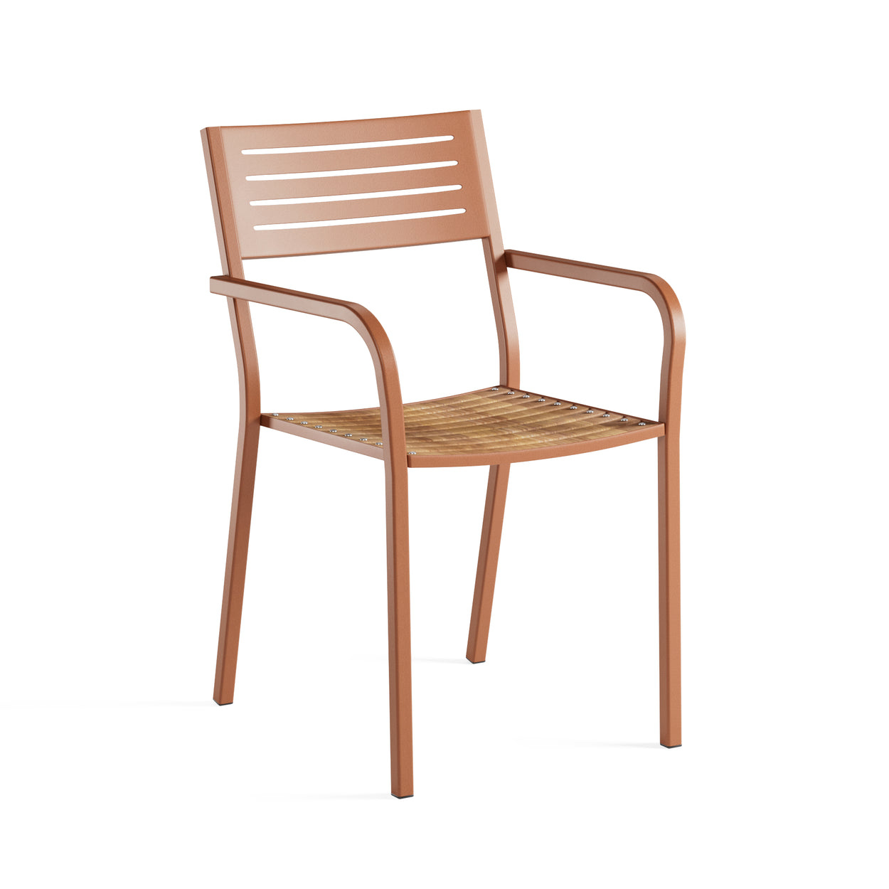 Segno armchair + teak / 2 stuks