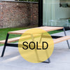 Fuse Picknick Table Outdoor 180cm zwart
