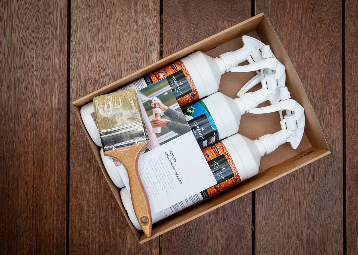 Onderhoudspakket - Hardhout