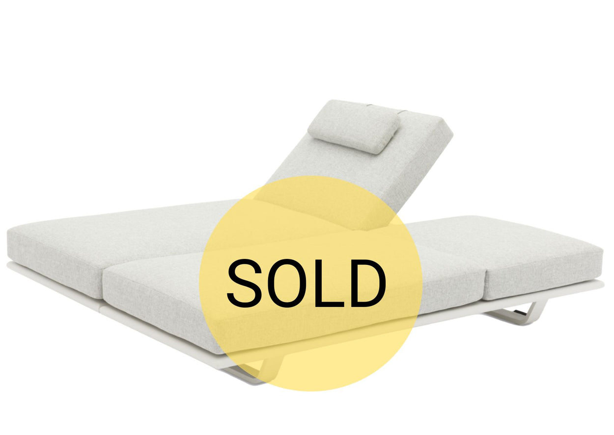 Flex sunlounger double