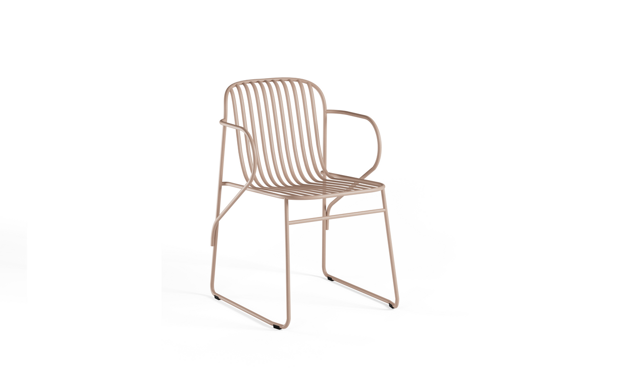 Riviera armchair / 2 stuks - Magnolia pink