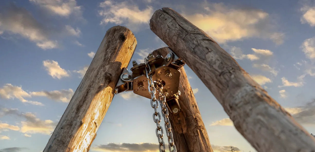 De Houten driepoot XL - 300cm