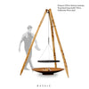 De Houten driepoot L - 250cm