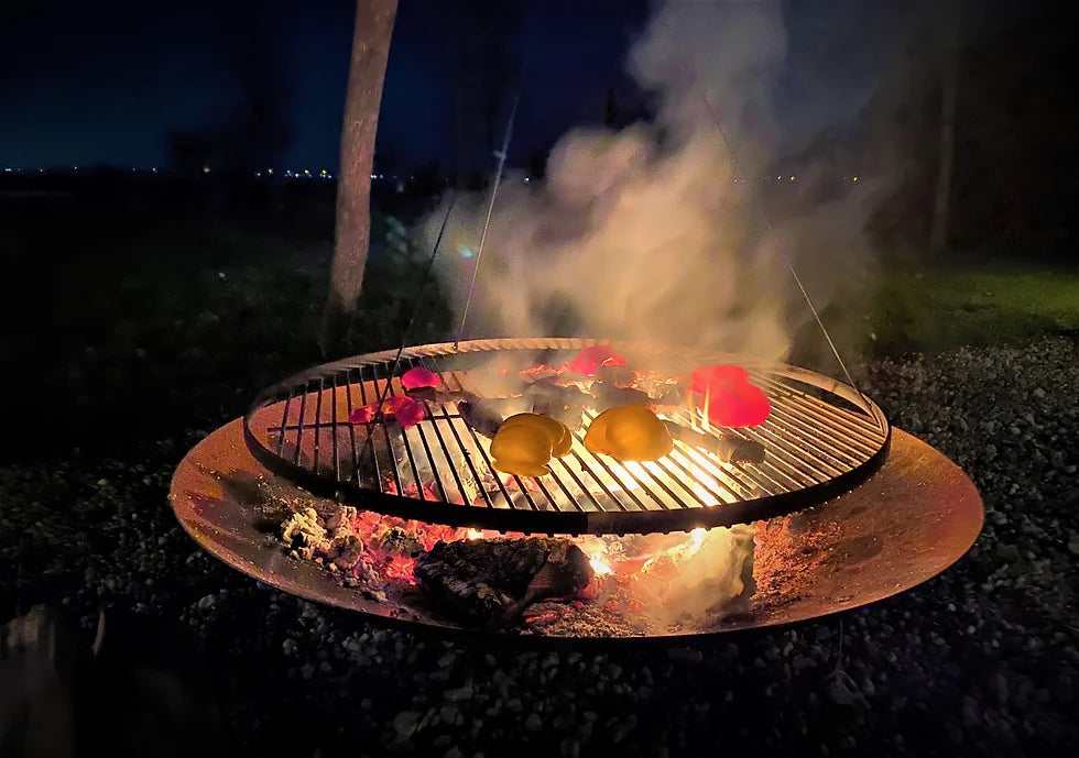 Stalen Grillrooster Ø100