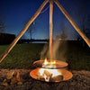 De Houten driepoot L - 250cm