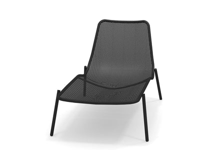 Round Stackable sunbed - Black