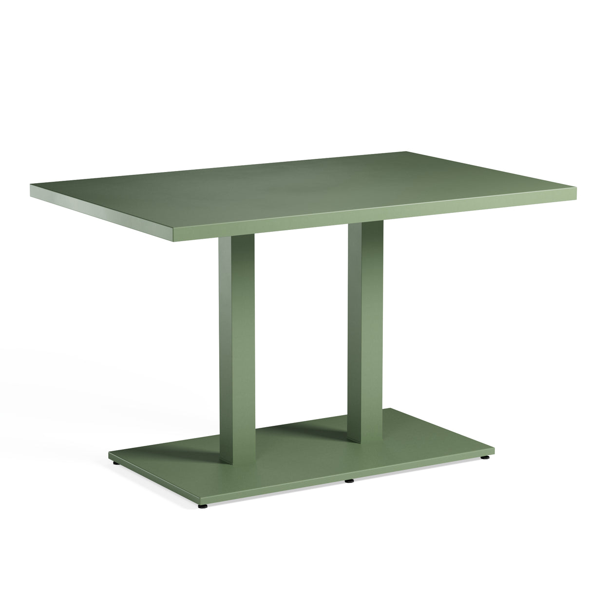 Round tafel 4-seats rechthoekig