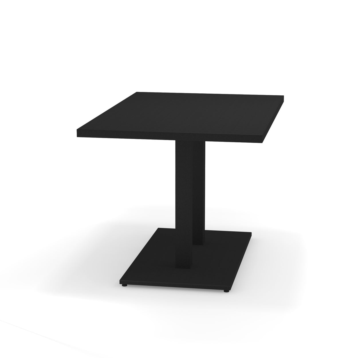 Round tafel 4-seats rechthoekig