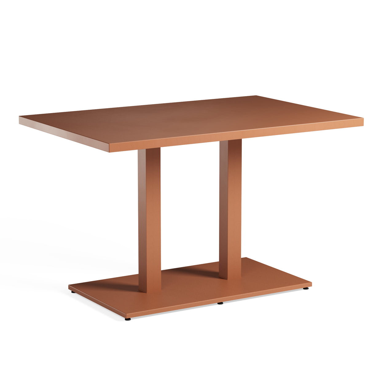 Round tafel 4-seats rechthoekig