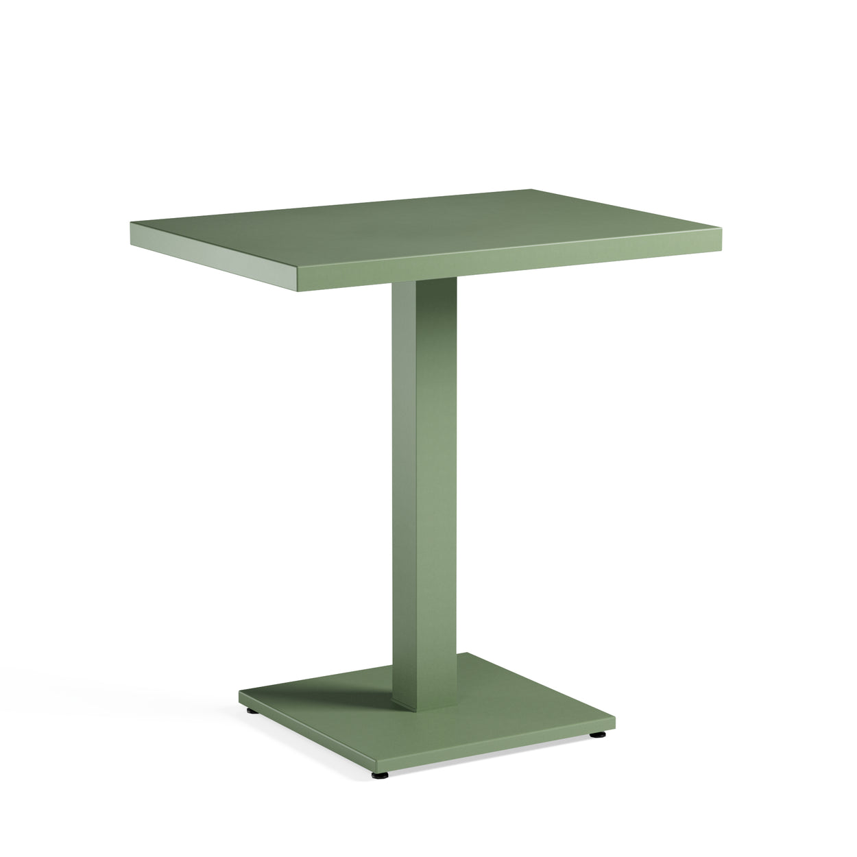 Round tafel 2-seats rechthoekig