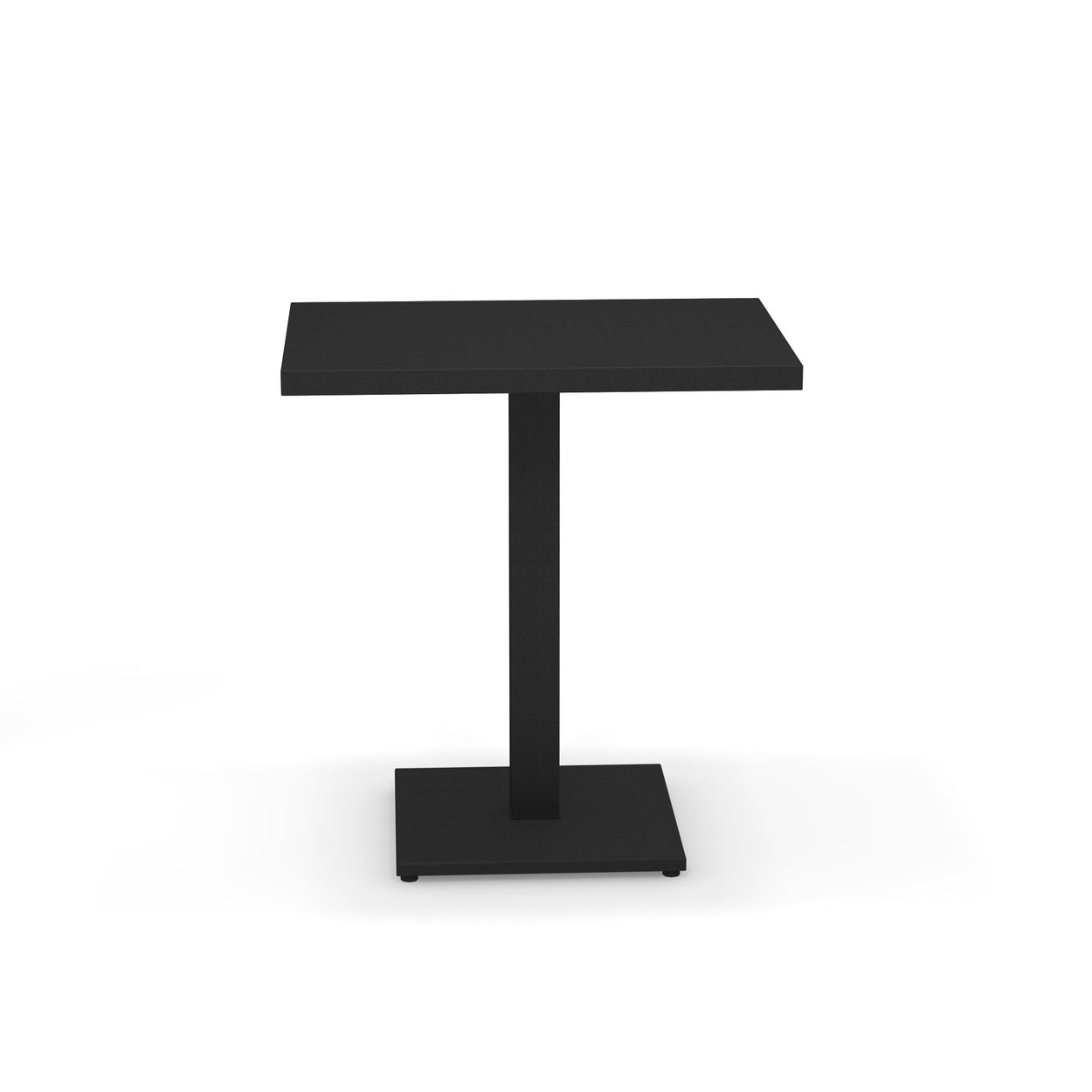 Round tafel 2-seats rechthoekig