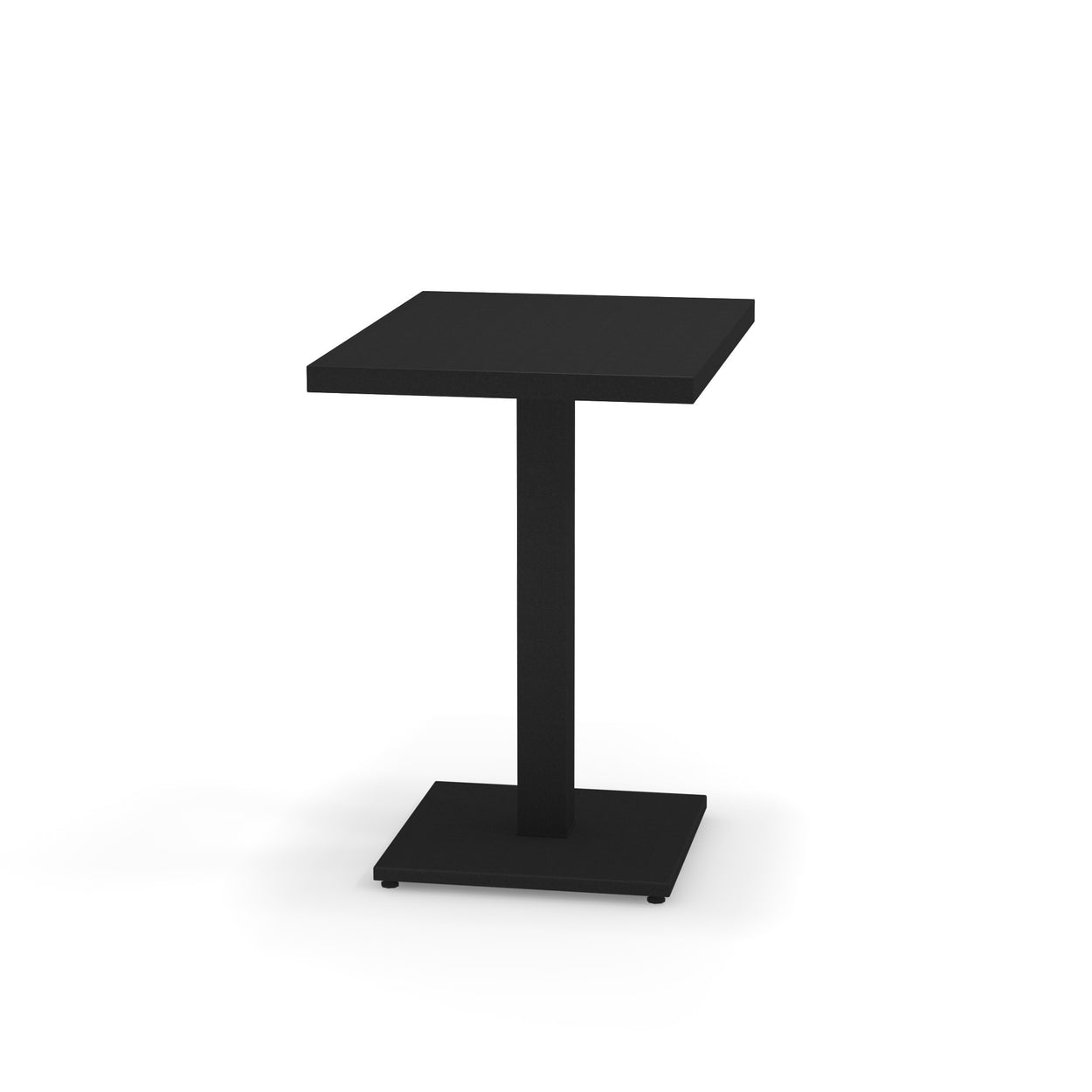 Round tafel 2-seats rechthoekig