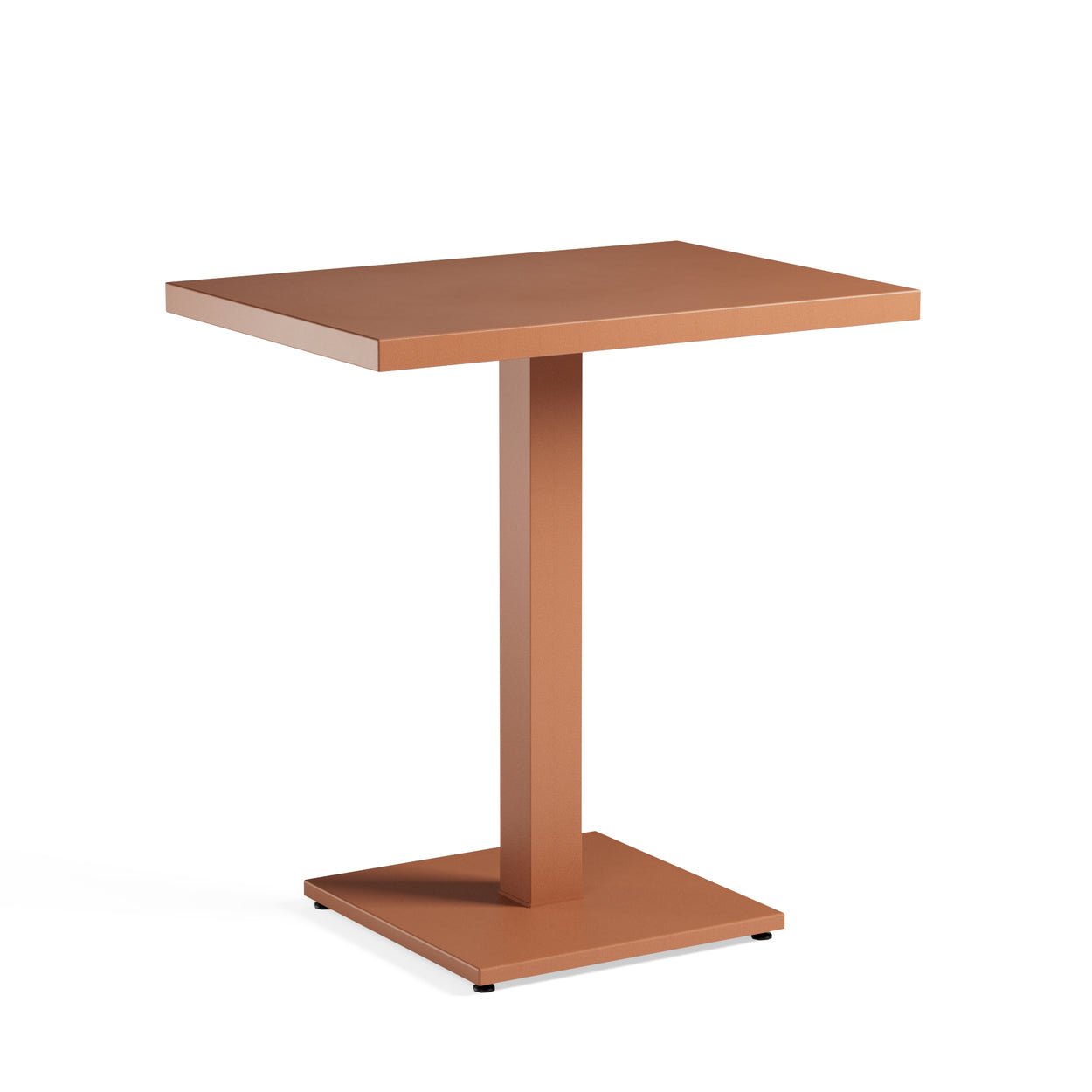 Round tafel 2-seats rechthoekig