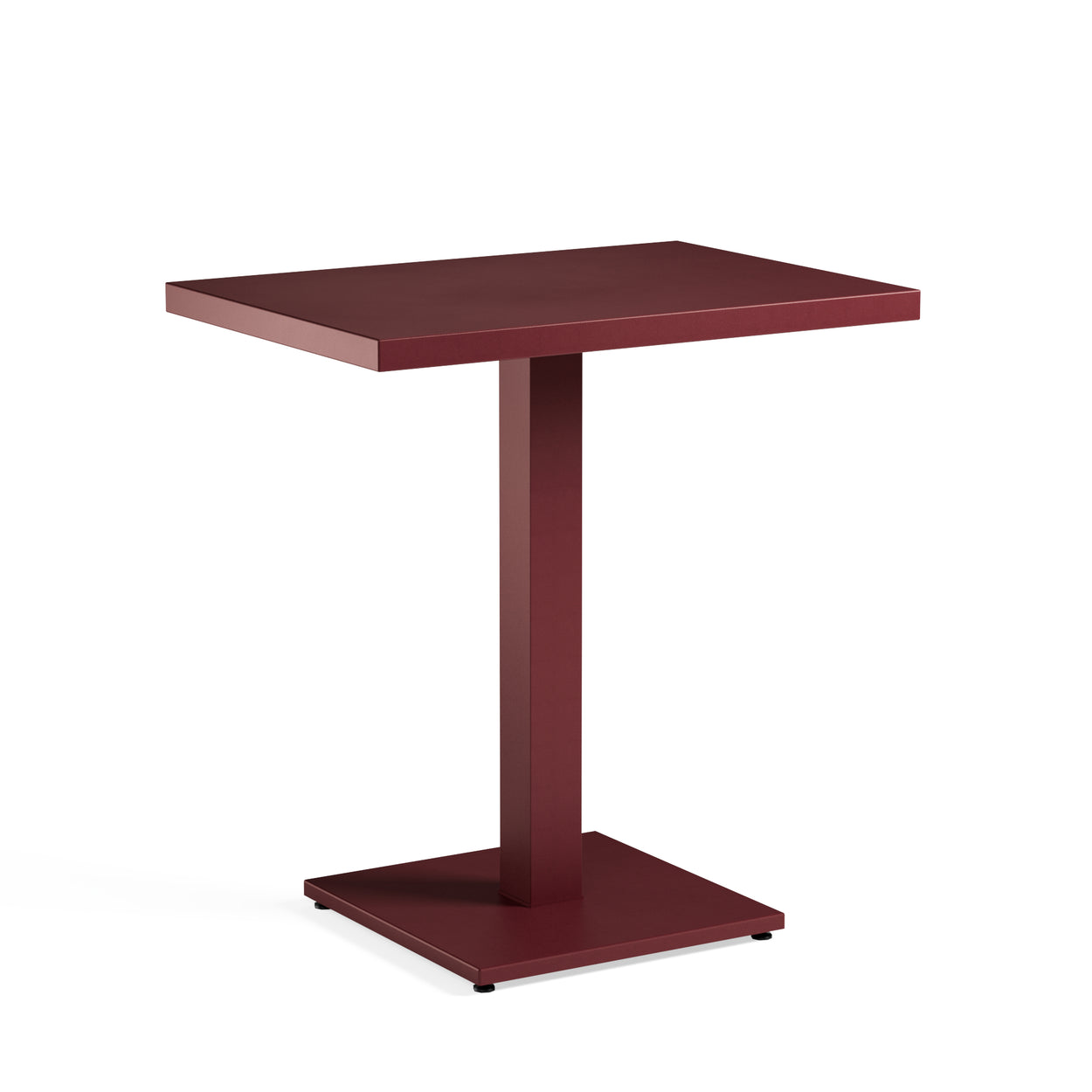 Round tafel 2-seats rechthoekig