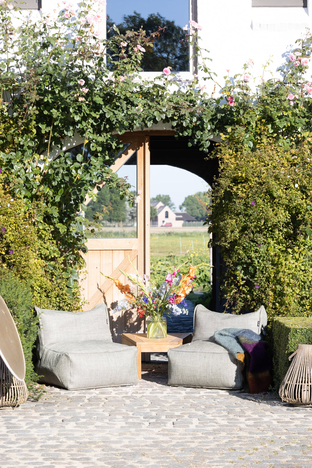 Dotty Zitzak M out/indoor - Moss green