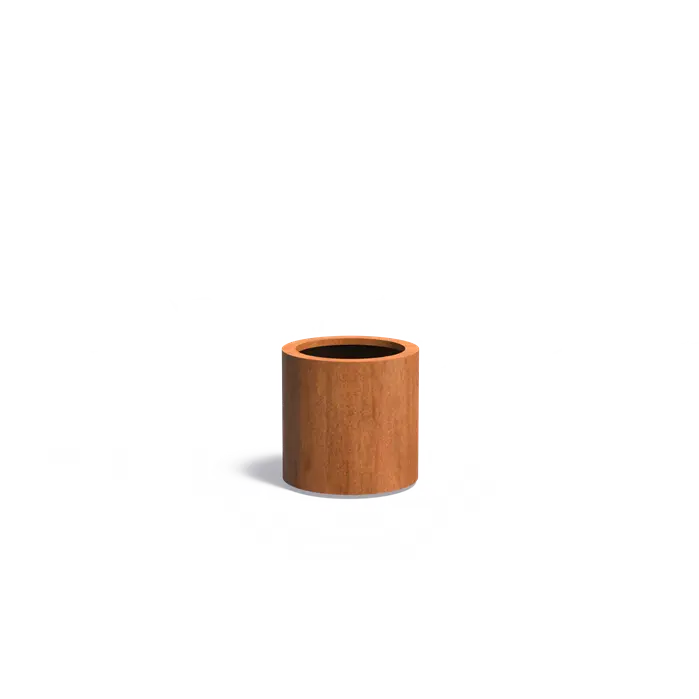 Buitenpot Circum Standaard - Cortenstaal