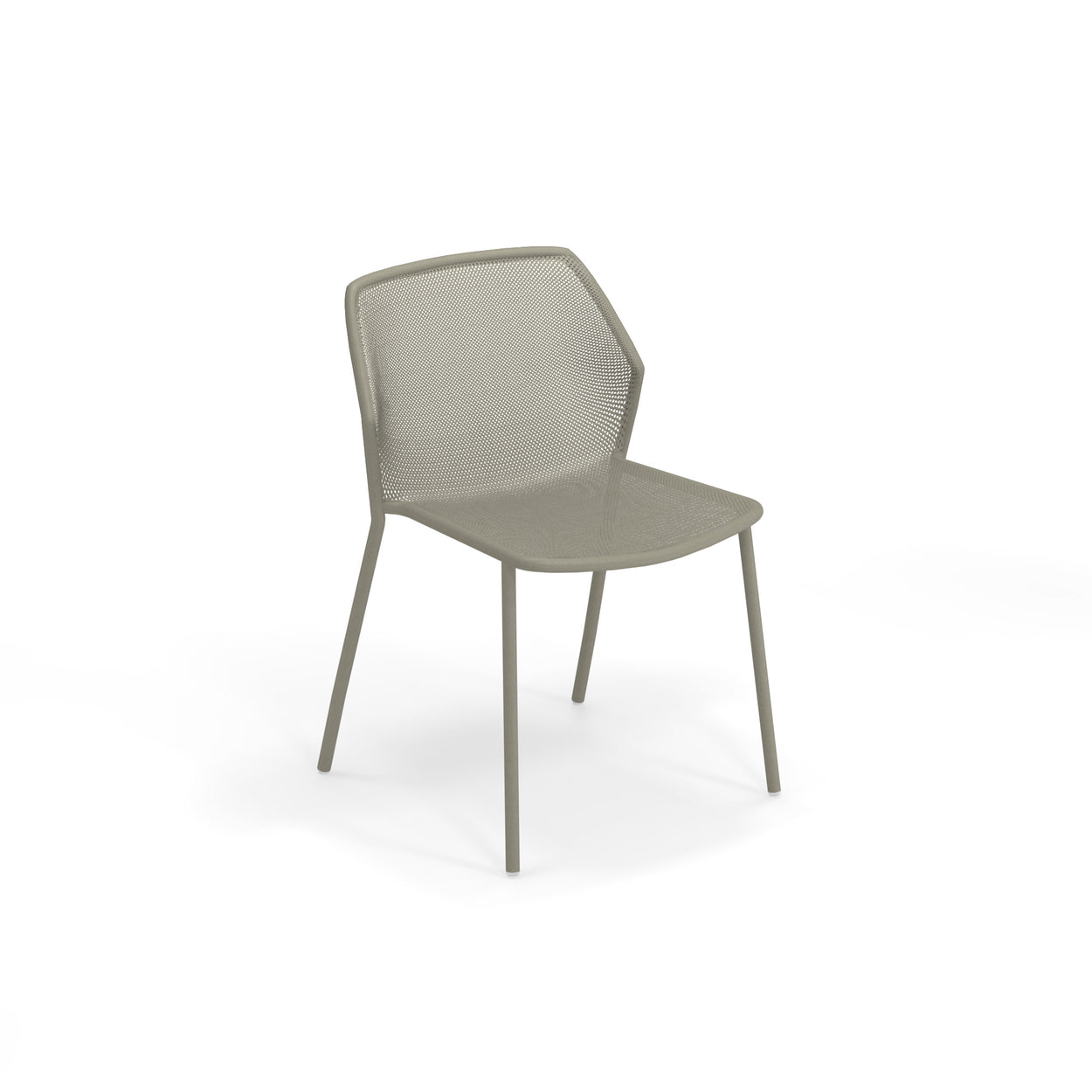Set Nova tafel 80x80 + Darwin chair x2 - Grey green