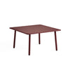 Set Star Lounge stoelen x2 + Darwin Coffee tafel 70x70 - Intense Red