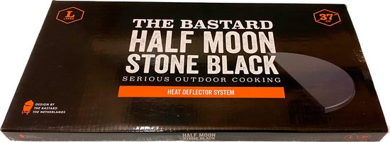 Half Moon Stone Black