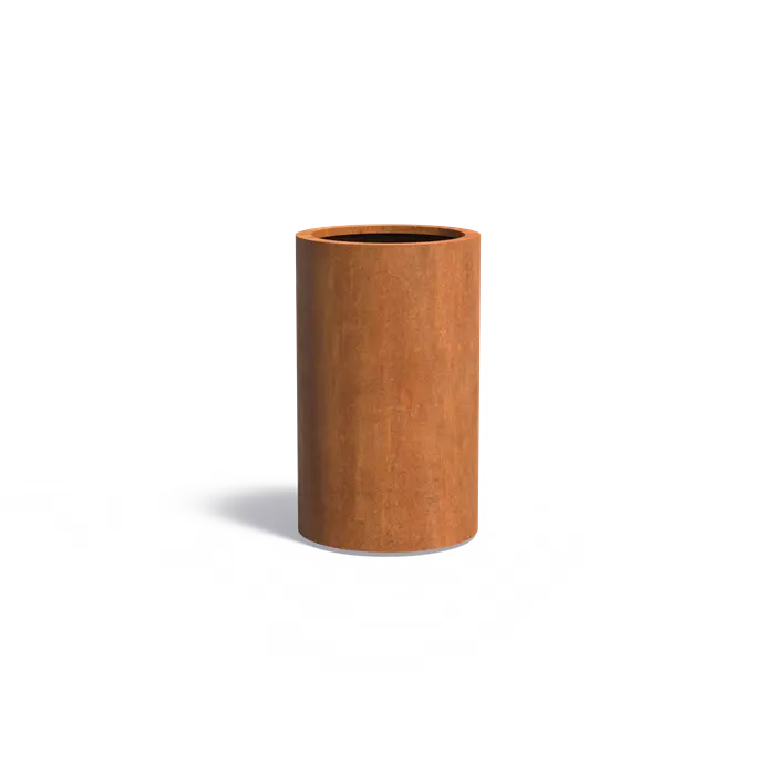 Buitenpot Circum Standaard - Cortenstaal