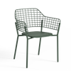 Lyze armchair Aluminium / 2 stuks