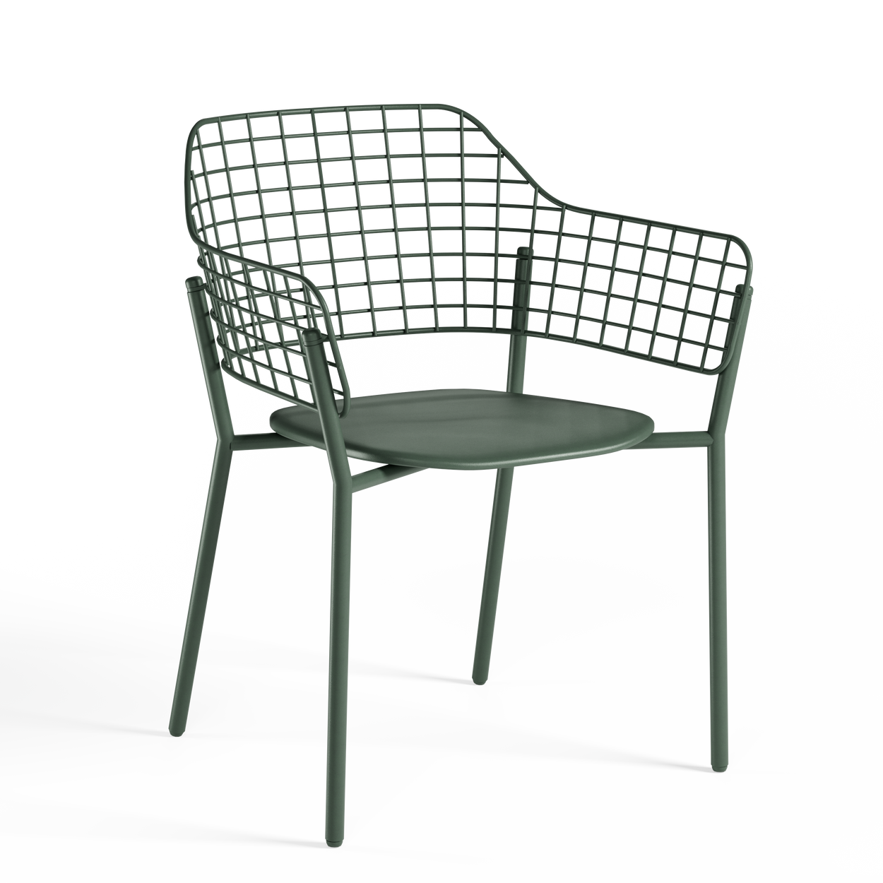 Lyze armchair Aluminium / 2 stuks