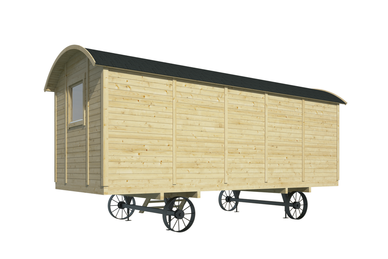 Pipowagen BARBY 600cm bouwpakket