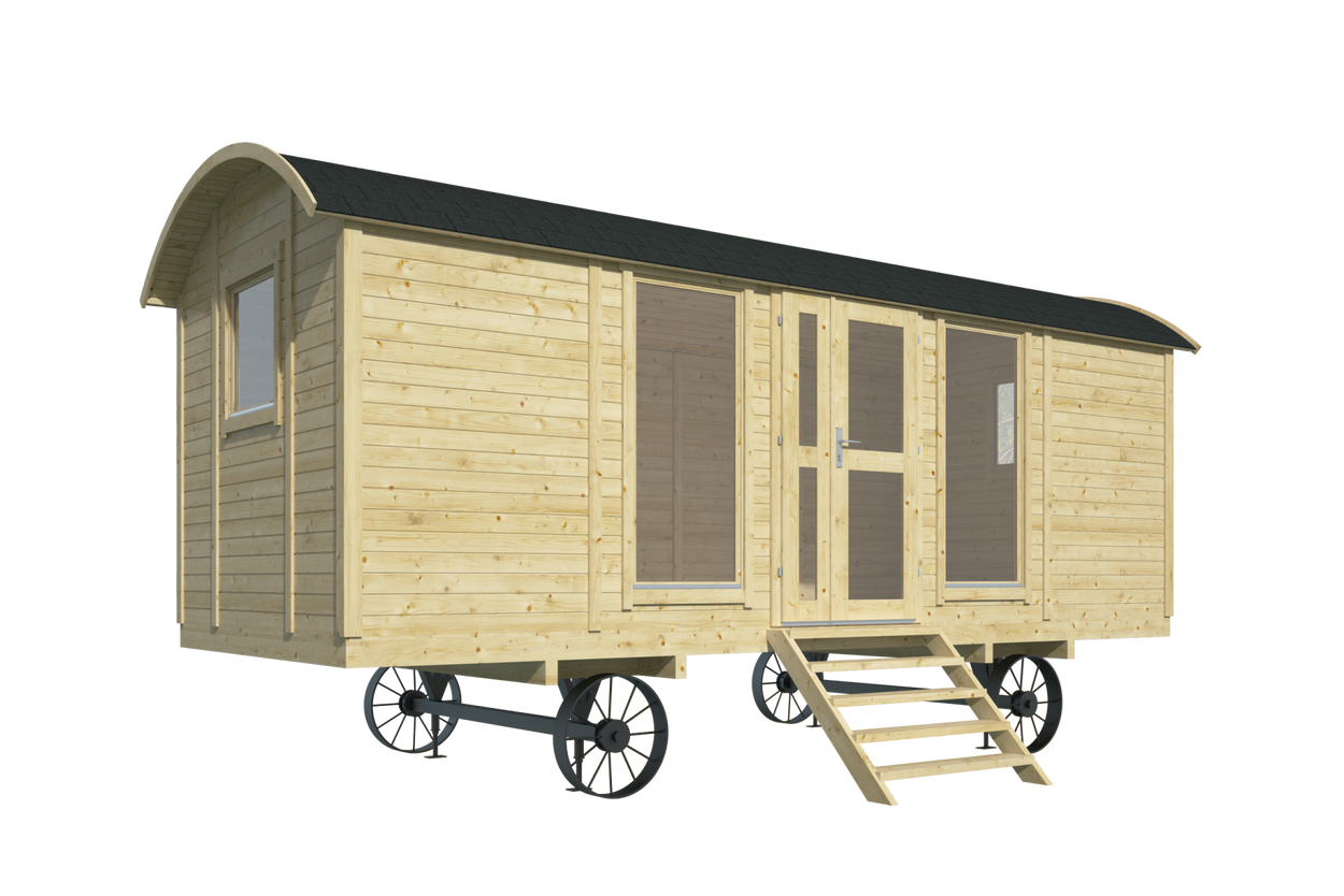 Pipowagen BARBY 600cm bouwpakket