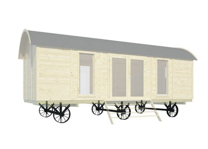 !NIEUW! Wielenset DAN niet-verrijdbaar / breedte 320cm