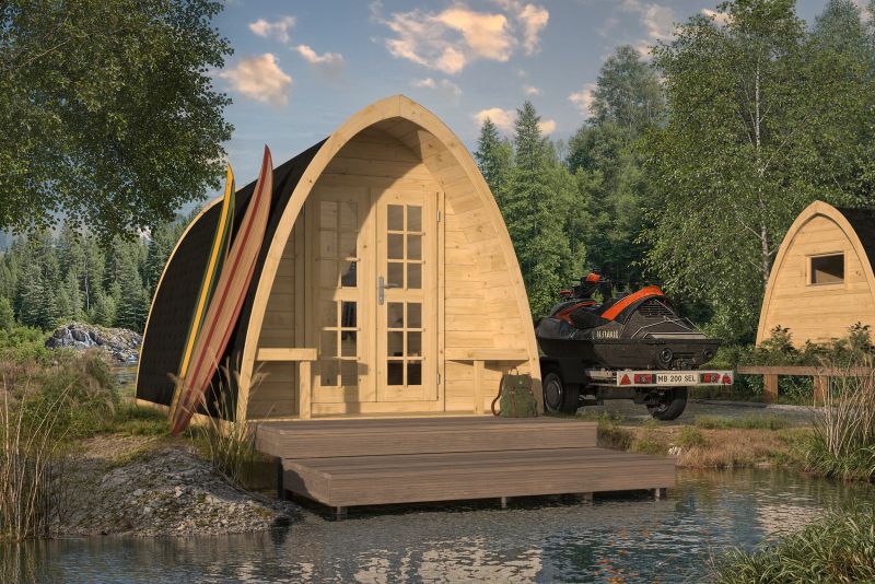 Camping POD 400cm bouwpakket