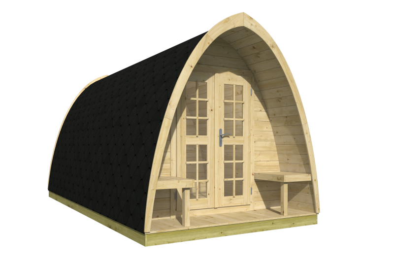 Camping POD 400cm bouwpakket