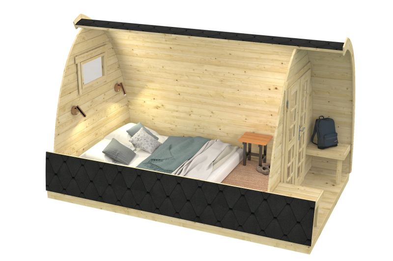 Camping POD 400cm bouwpakket