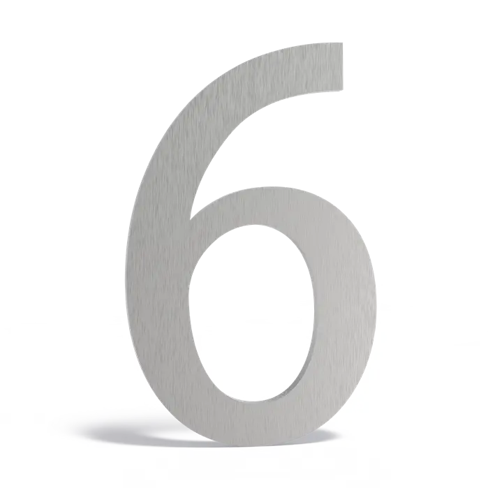 Huisnummers en letters brievenbussen - RVS