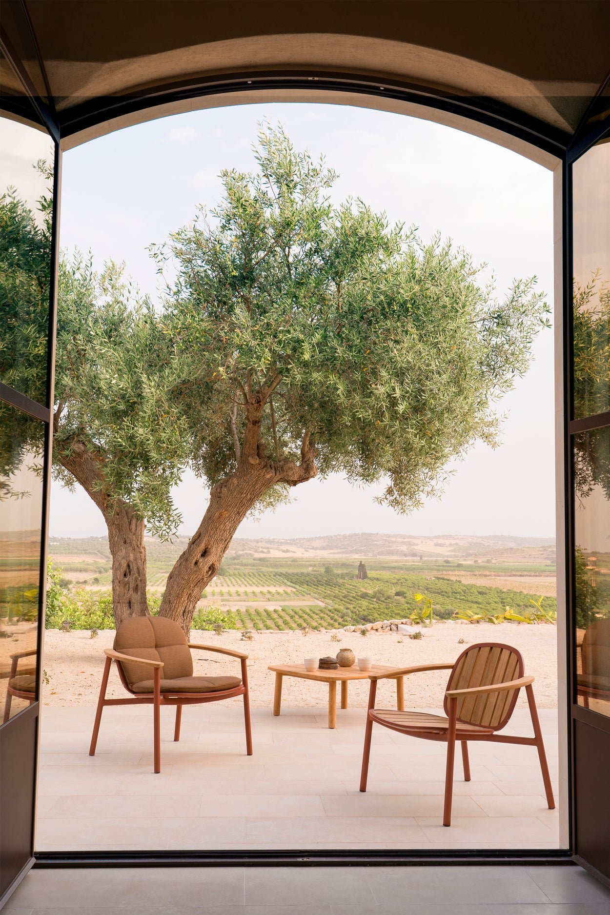 Twins coffee table Teak